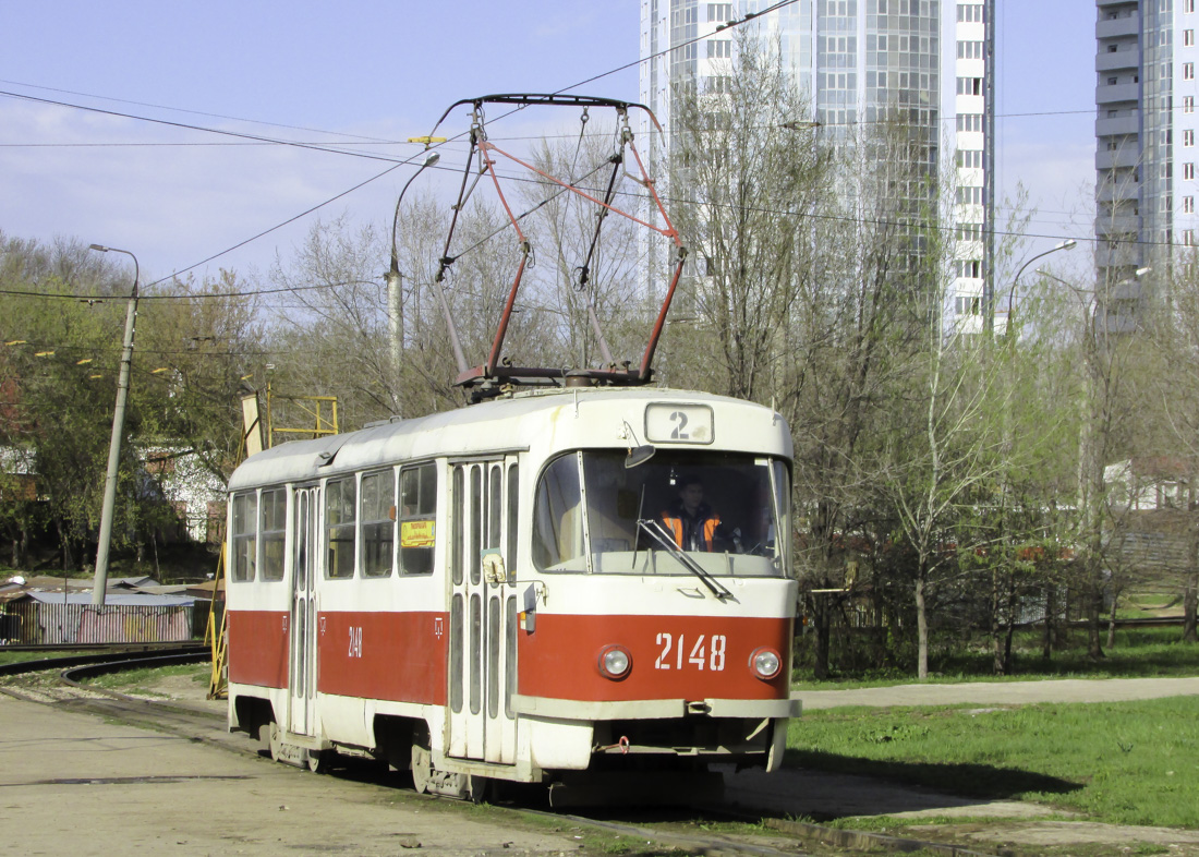 Самара, Tatra T3SU № 2148; Самара — Конечные станции и кольца (трамвай)