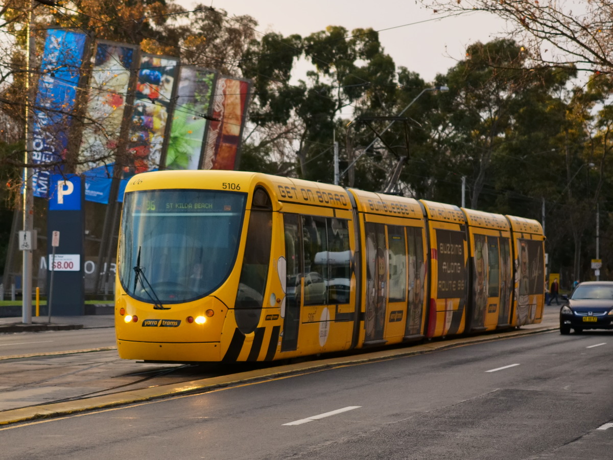 Мельбурн, Alstom Citadis 302 № 5106