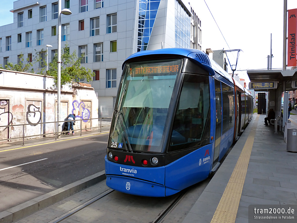 Санта-Крус-де-Тенерифе, Alstom Citadis 302 № 25