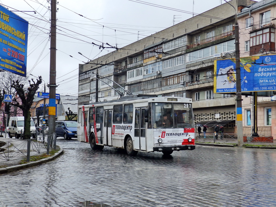 Черновцы, Škoda 14Tr89/6 № 297