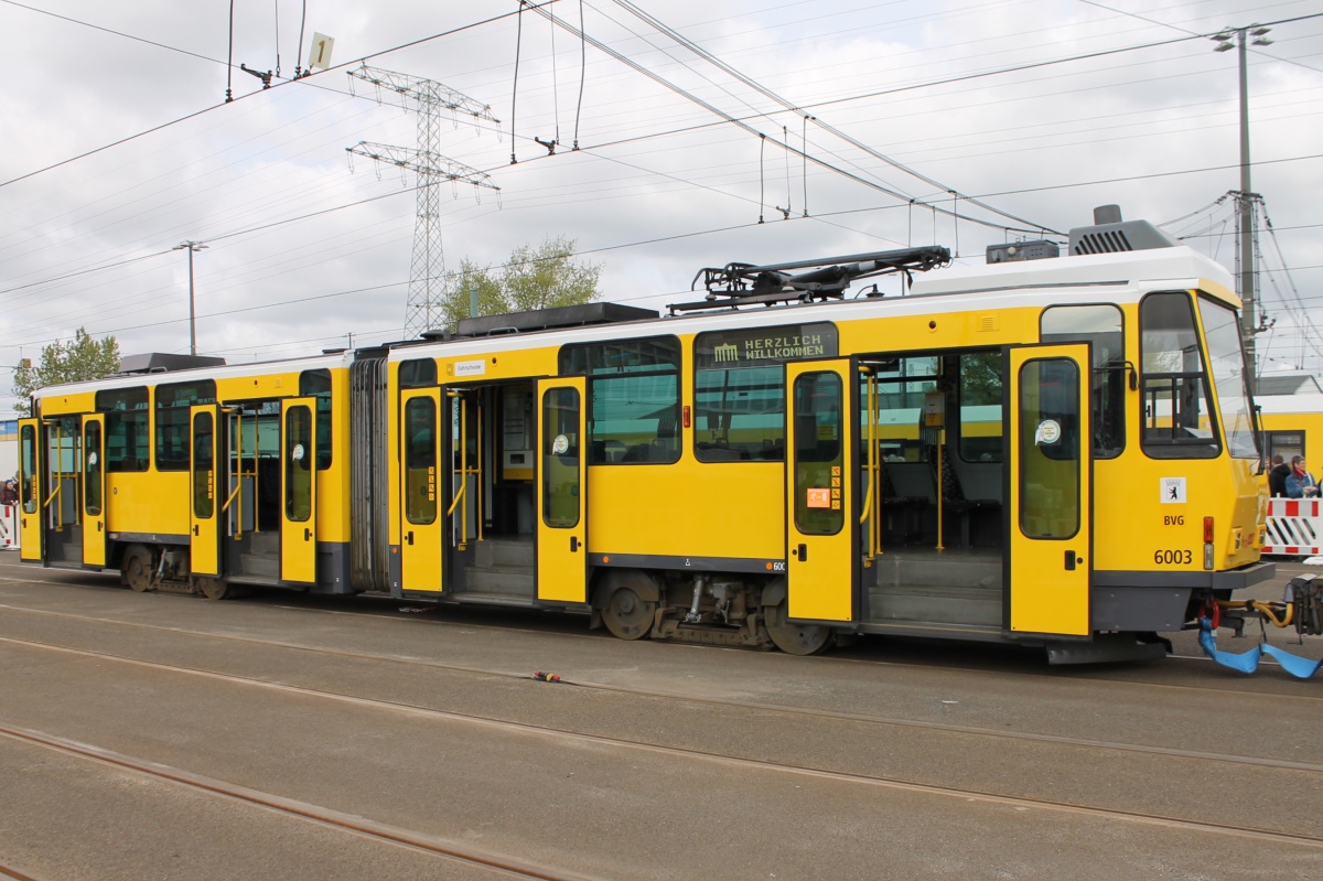 Берлин, Tatra KT4DM № 6003
