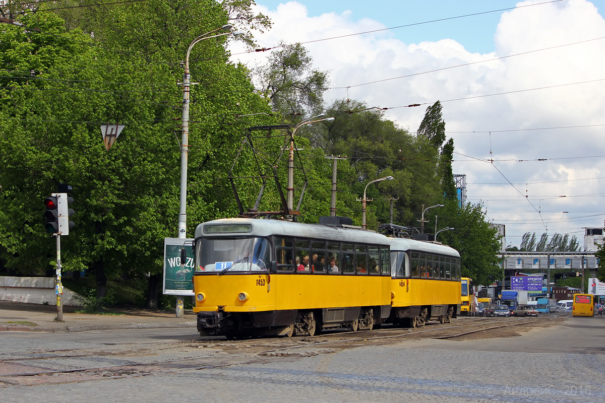Днепр, Tatra T4D-MT № 1453