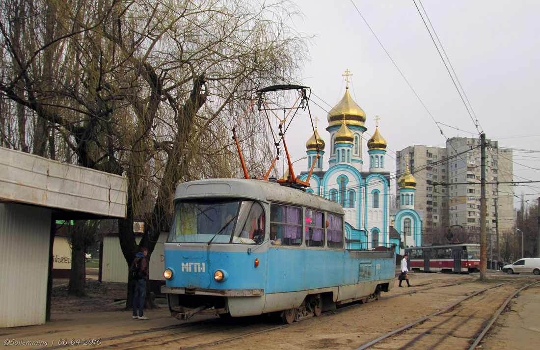 Харьков, Tatra T3SU (двухдверная) № МГП-1