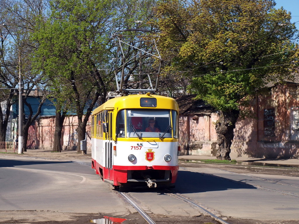 Одесса, Tatra T3A № 7157
