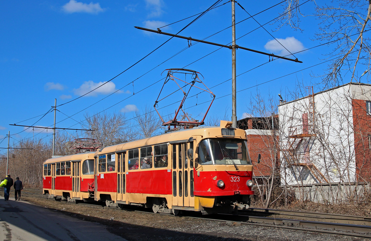 Екатеринбург, Tatra T3SU № 323