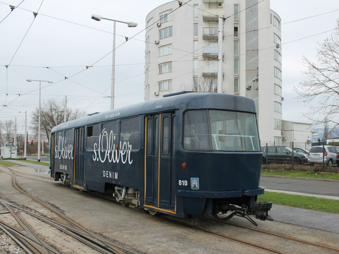 Загреб, Tatra B4YU № 810