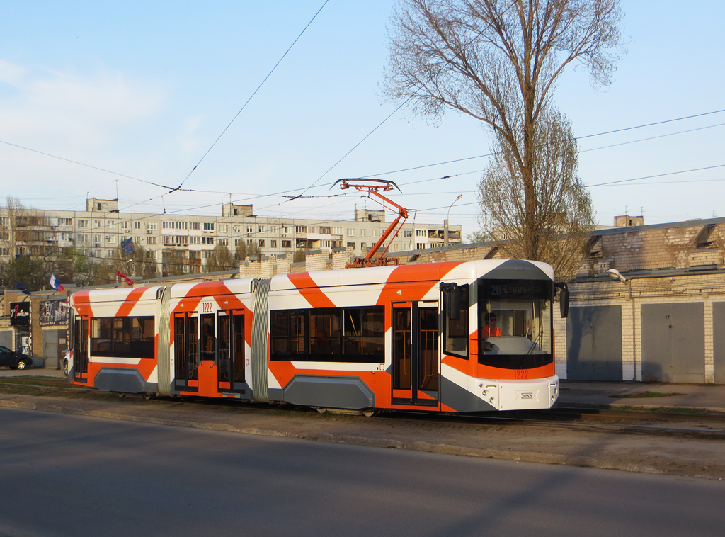 Самара, 71-409-01 № 1222; Самара — Конечные станции и кольца (трамвай)