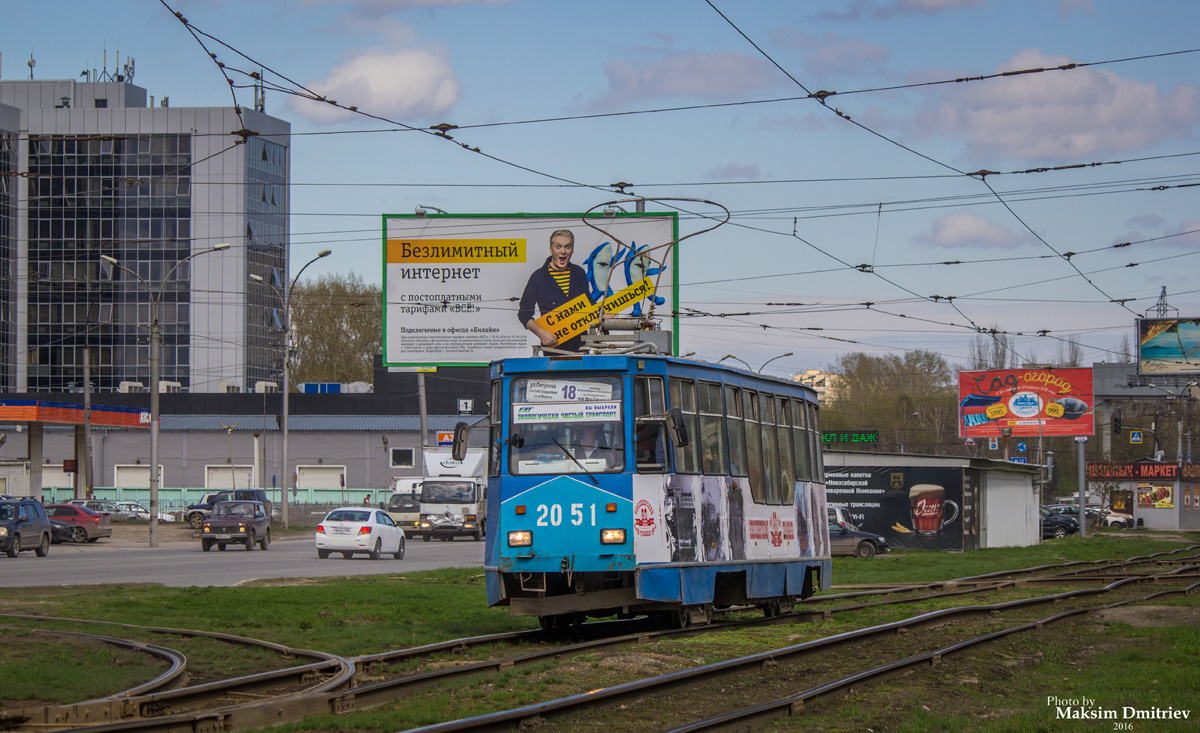 Новосибирск, 71-605 (КТМ-5М3) № 2051