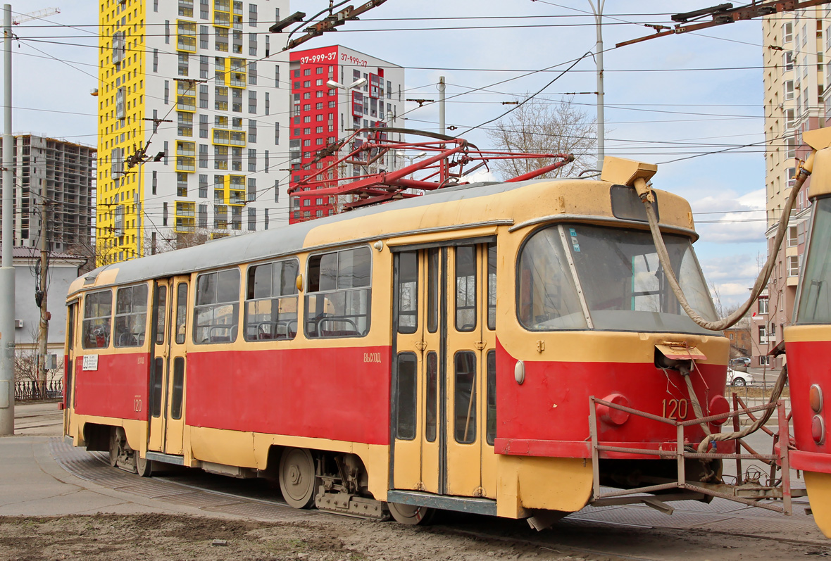 Екатеринбург, Tatra T3SU (двухдверная) № 120