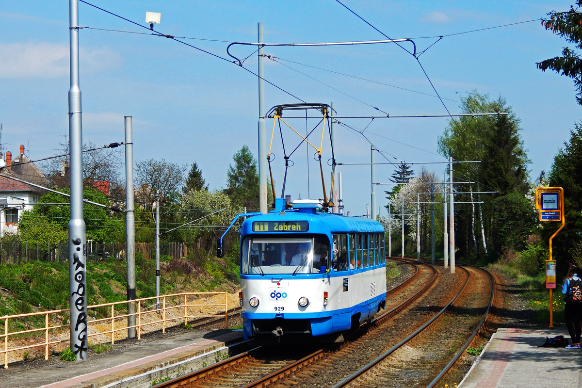 Острава, Tatra T3SUCS № 929