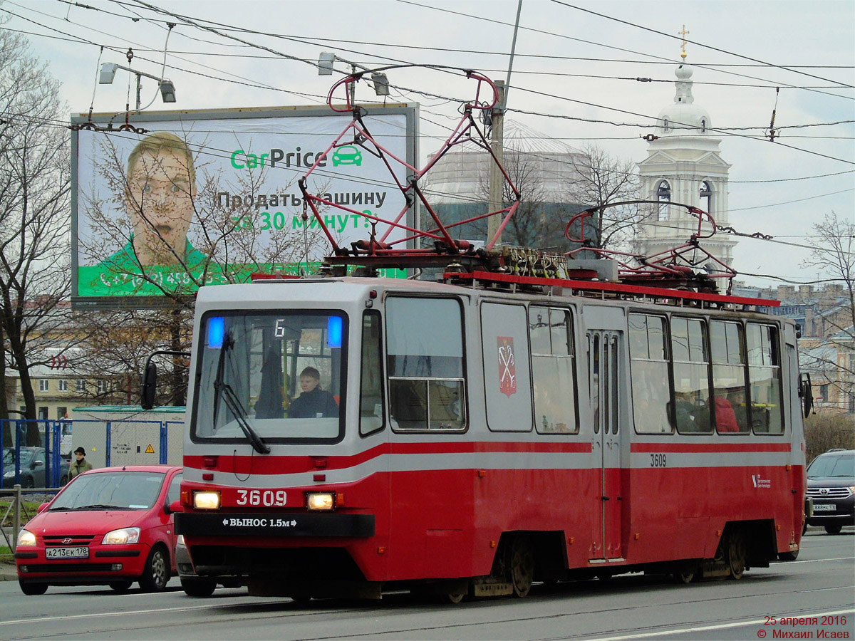 Sanktpēterburga, TS-77 № 3609