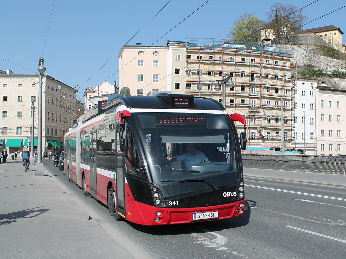 Salzburg, Solaris Trollino III 18 AC MetroStyle Nr. 341
