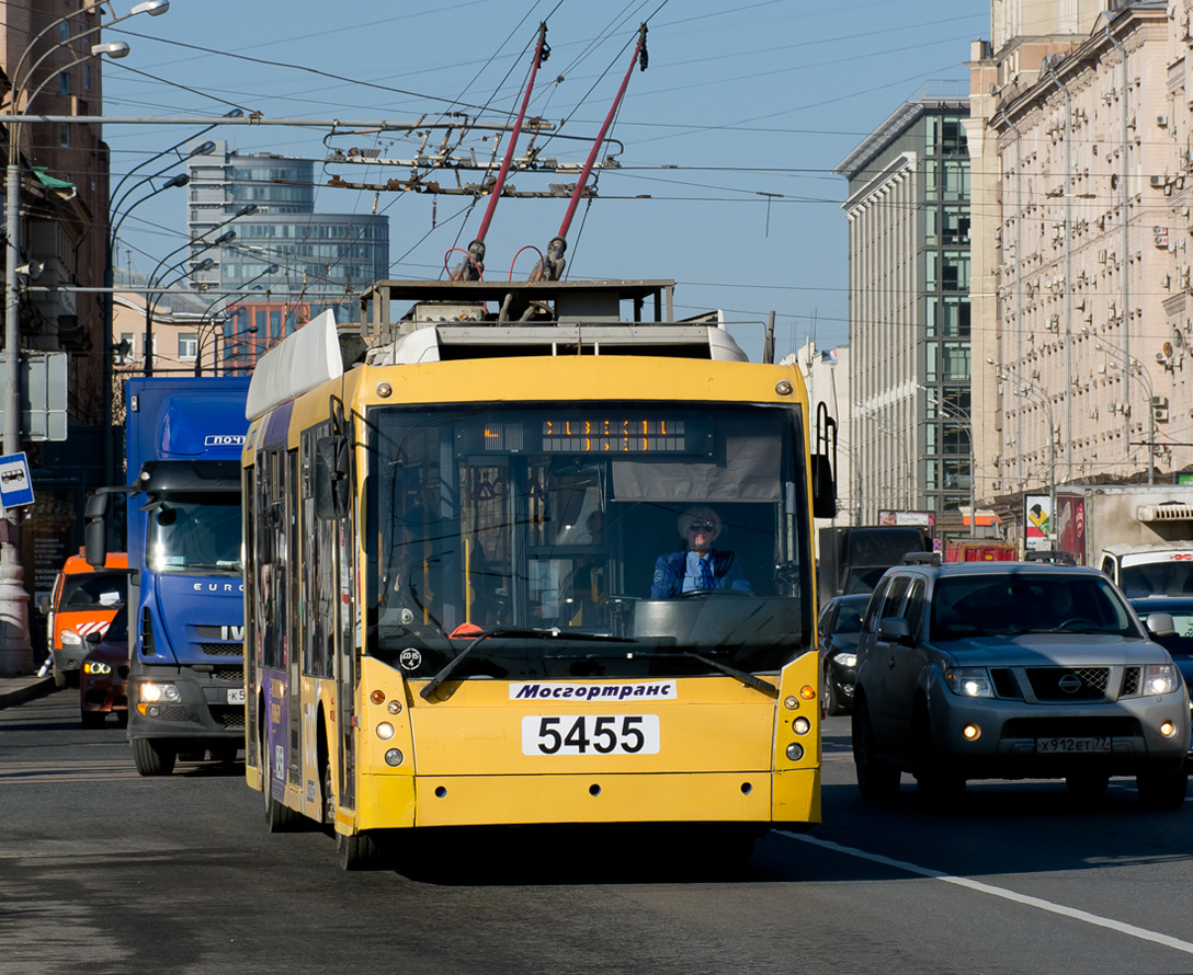 Москва, Тролза-5265.00 «Мегаполис» № 5455