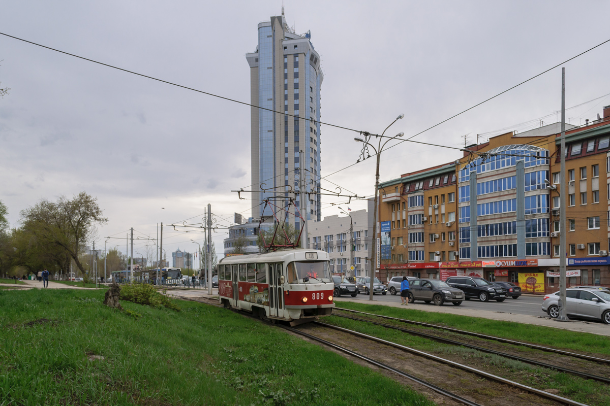 Самара, Tatra T3SU № 809
