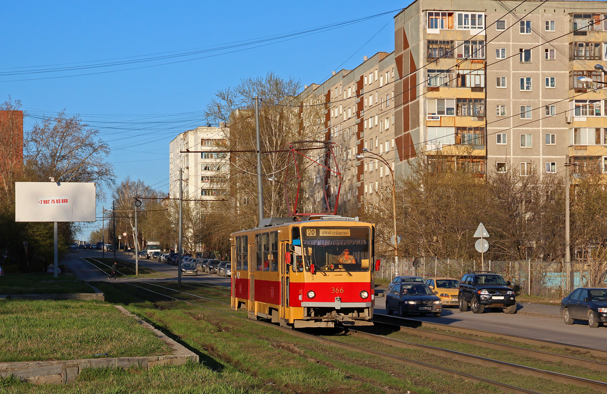 Екатеринбург, Tatra T6B5SU № 366