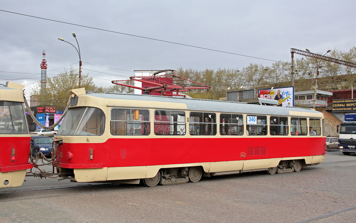 Екатеринбург, Tatra T3SU № 340