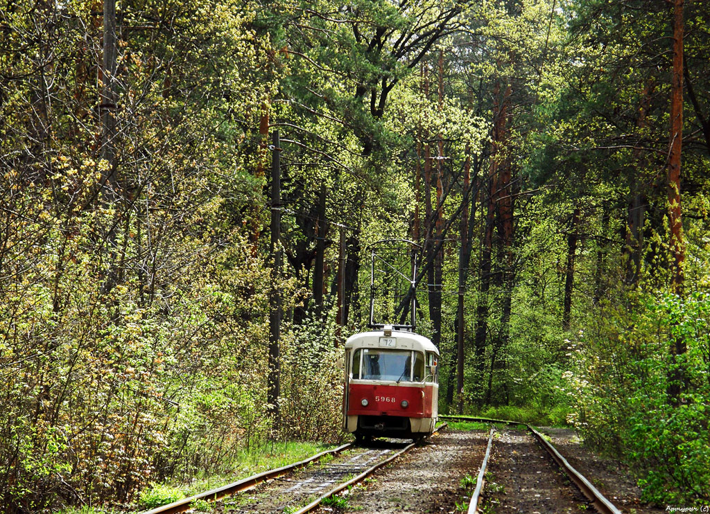 Киев, Tatra T3SU № 5968