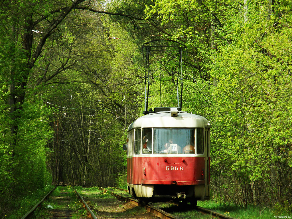 Киев, Tatra T3SU № 5968