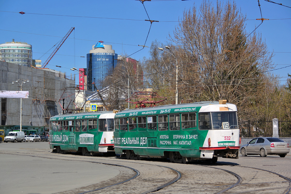 Екатеринбург, Tatra T3SU № 531; Екатеринбург, Tatra T3SU № 532
