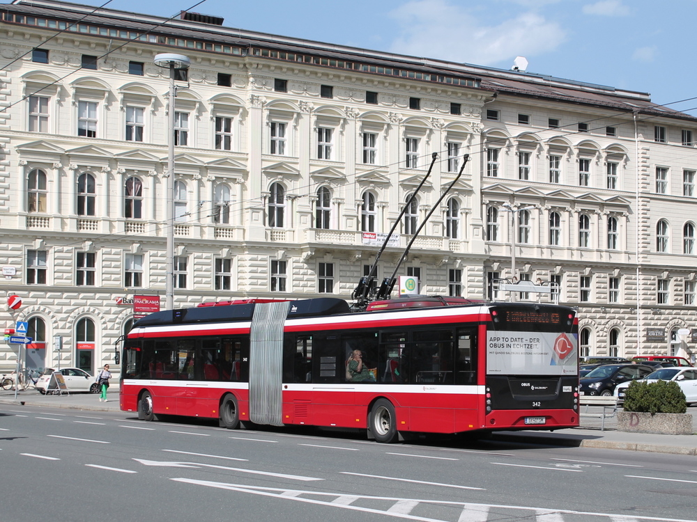 Зальцбург, Solaris Trollino III 18 AC MetroStyle № 342