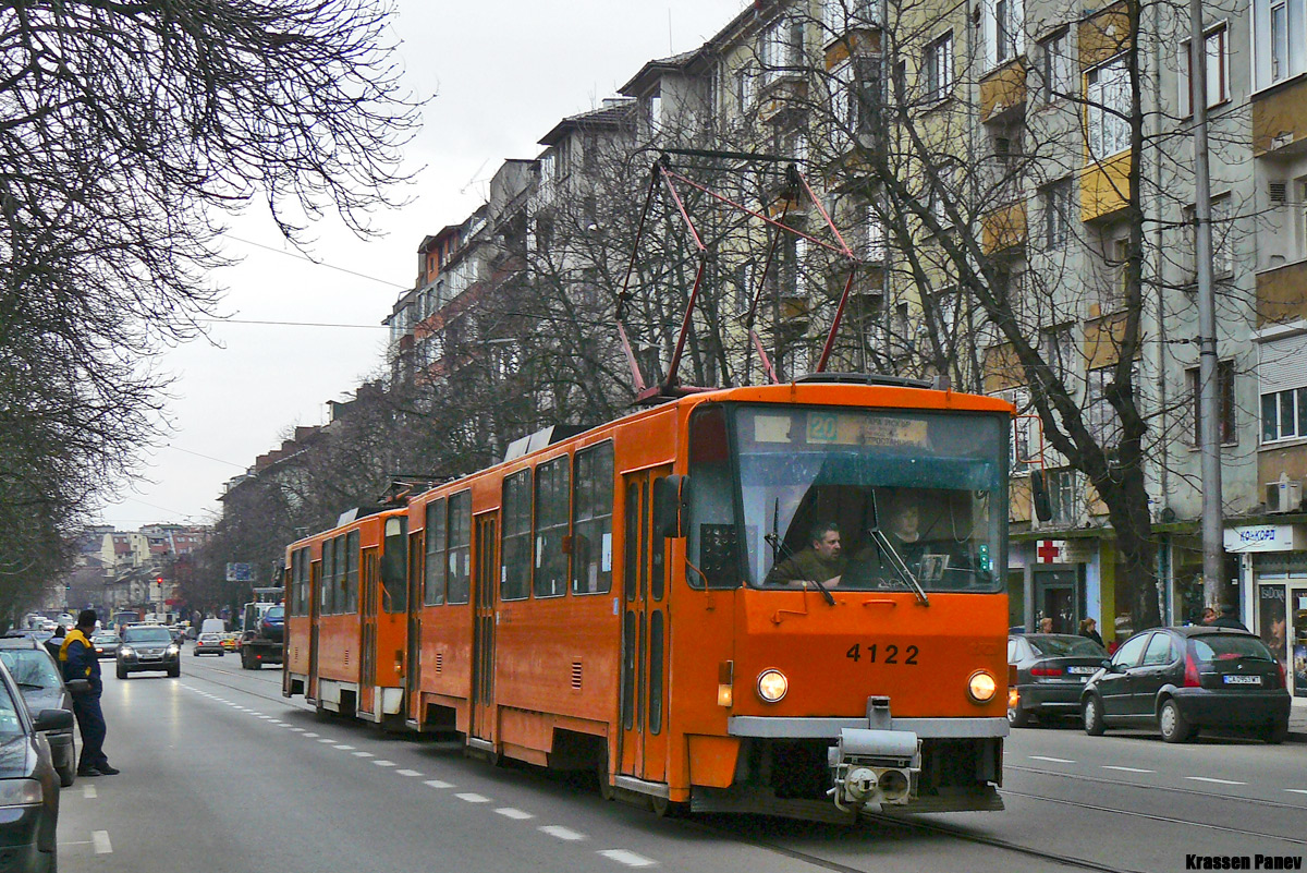 София, Tatra T6B5B № 4122