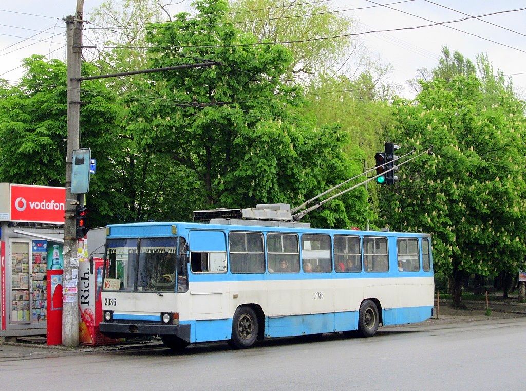 Днепр, ЮМЗ Т1Р (Т2П) № 2036