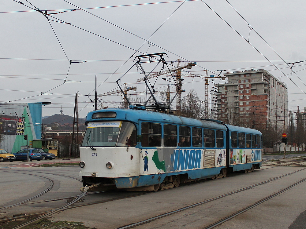 Сараево, Tatra K2YU № 240