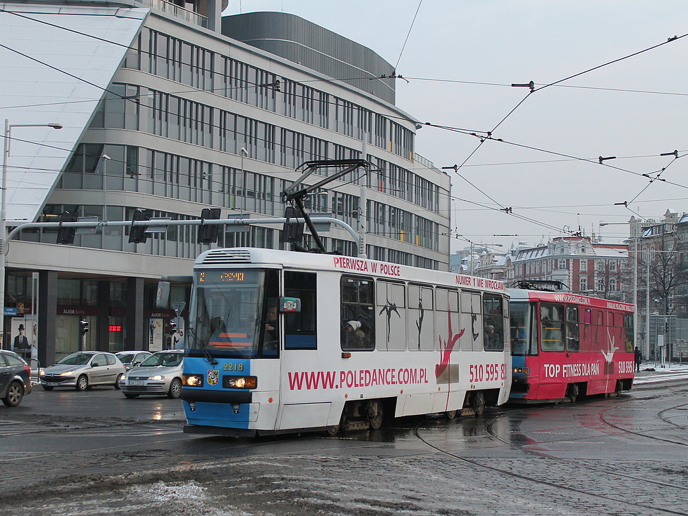 Вроцлав, Konstal 105NWr № 2218