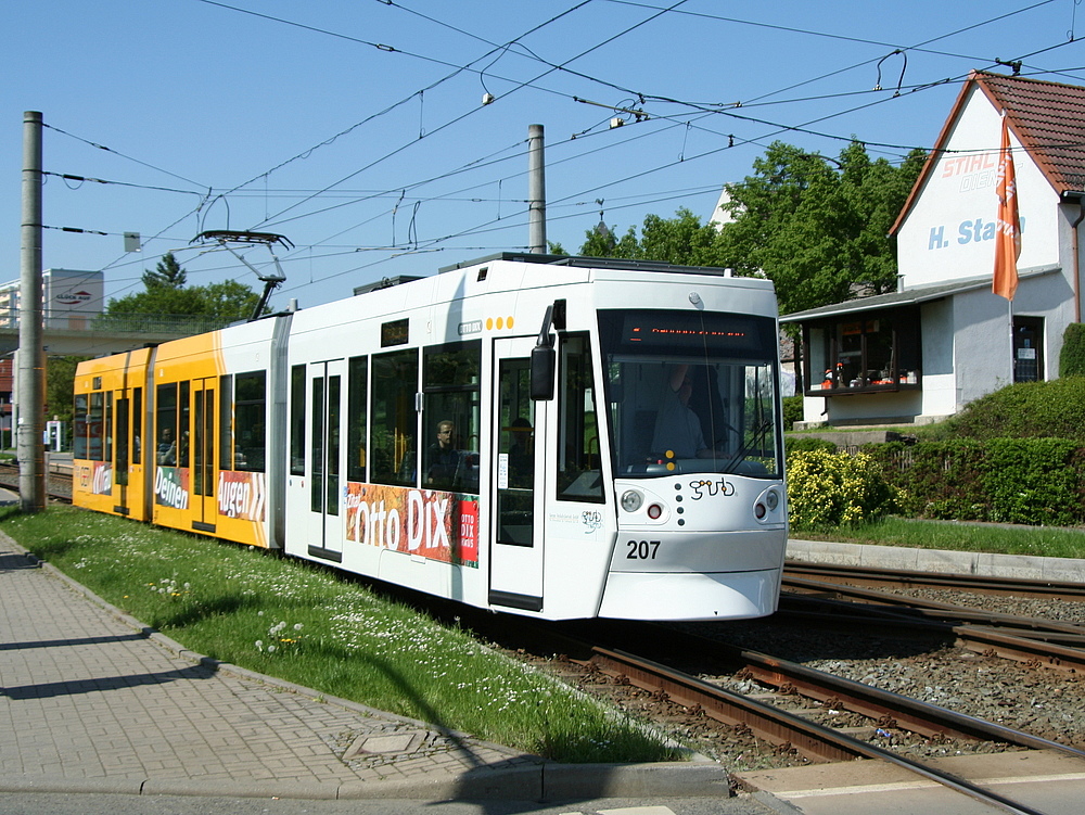 Gera, Alstom NGT8G № 207 Gera, Alstom NGT8G № 207