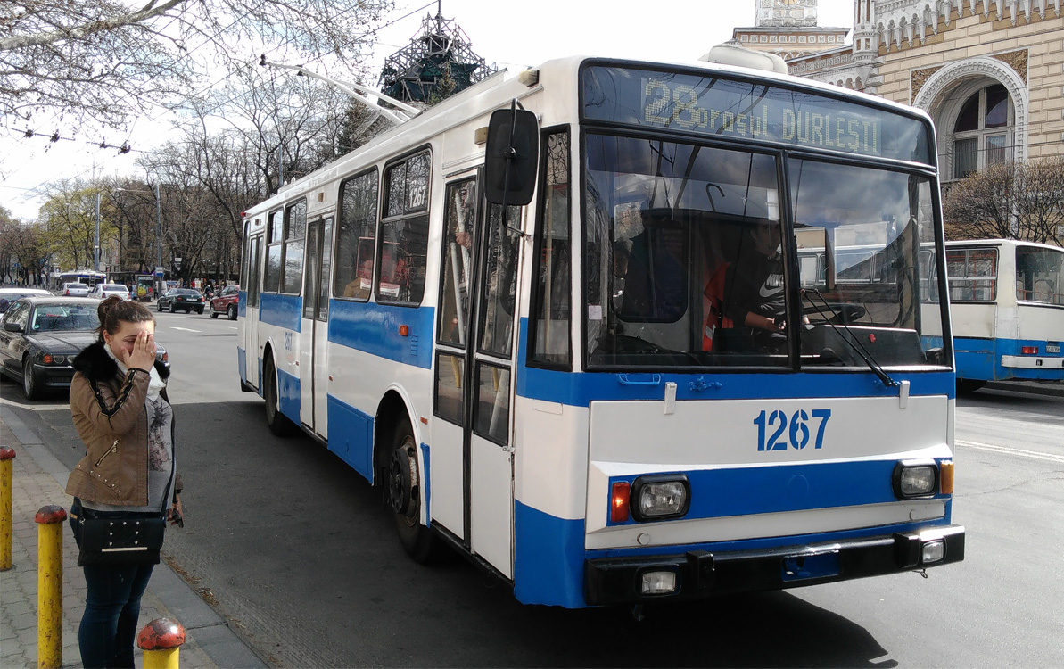 Кишинёв, Škoda 14TrDT/6M № 1267