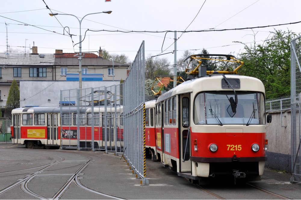Прага, Tatra T3SUCS № 7215