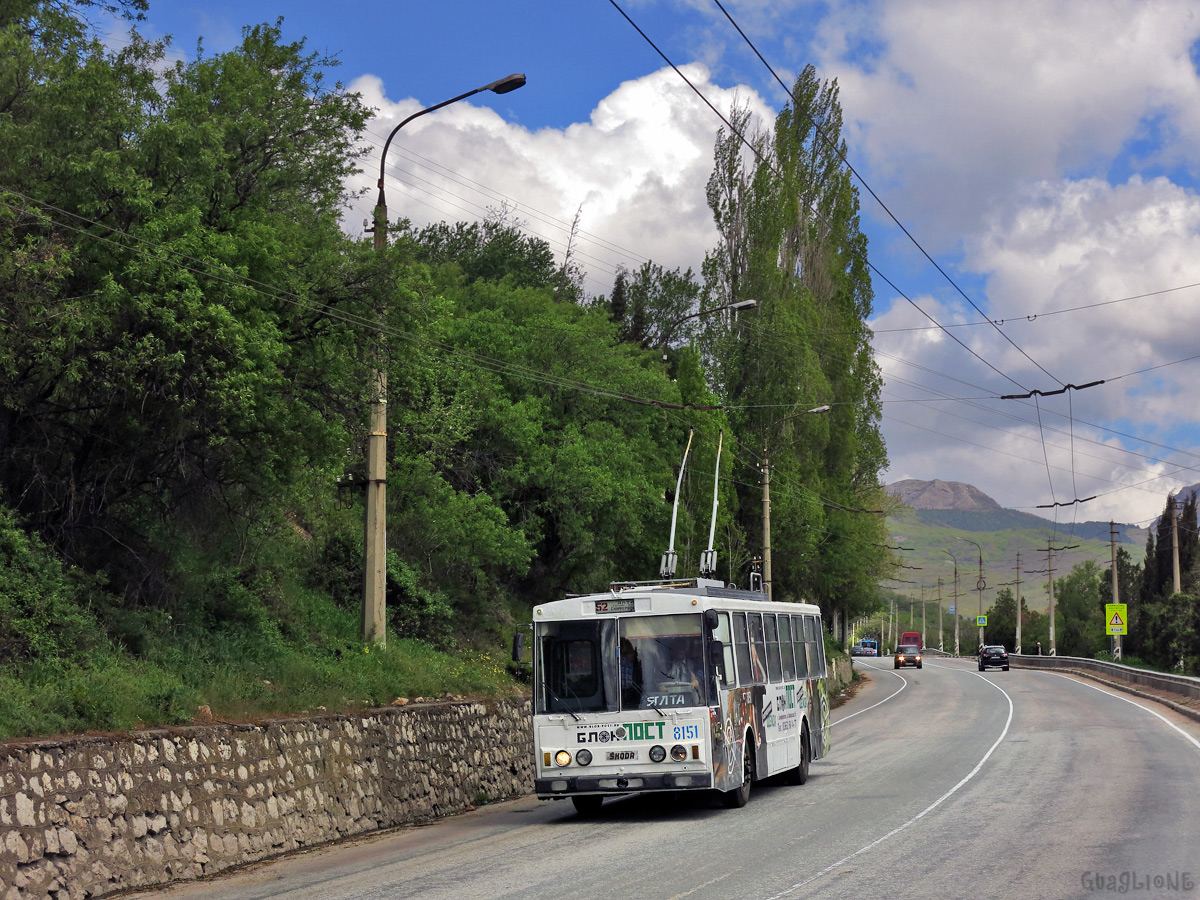Крымский троллейбус, Škoda 14Tr11/6 № 8151