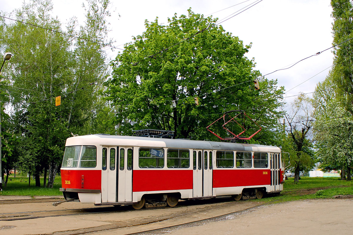 Харьков, Tatra T3A № 3036