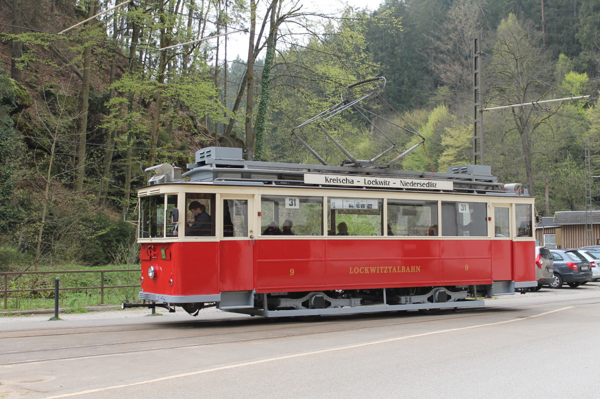 Bad Schandau, Busch/SSW 2-axle motor car № 9