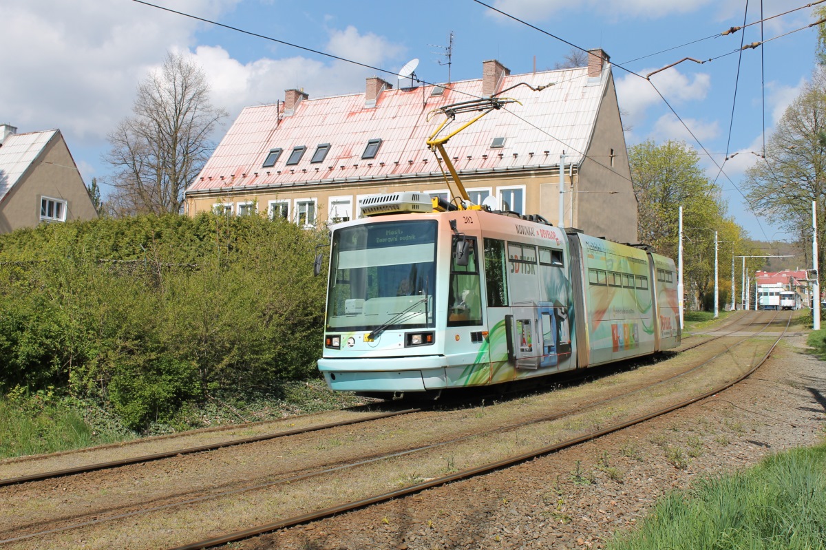 Мост ― Литвинов, Škoda 03T5 Astra/Anitra № 202