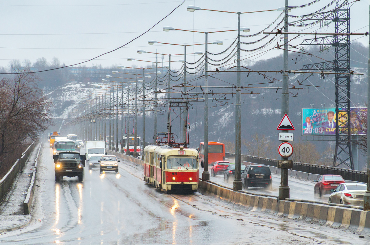 Nizhny Novgorod, Tatra T3SU # 2678 Nizhny Novgorod, Tatra T3SU # 2678