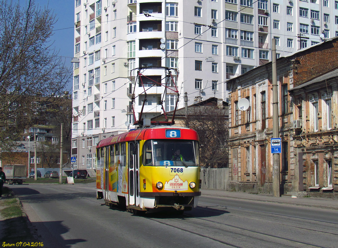 Харьков, Tatra T3SUCS № 7068