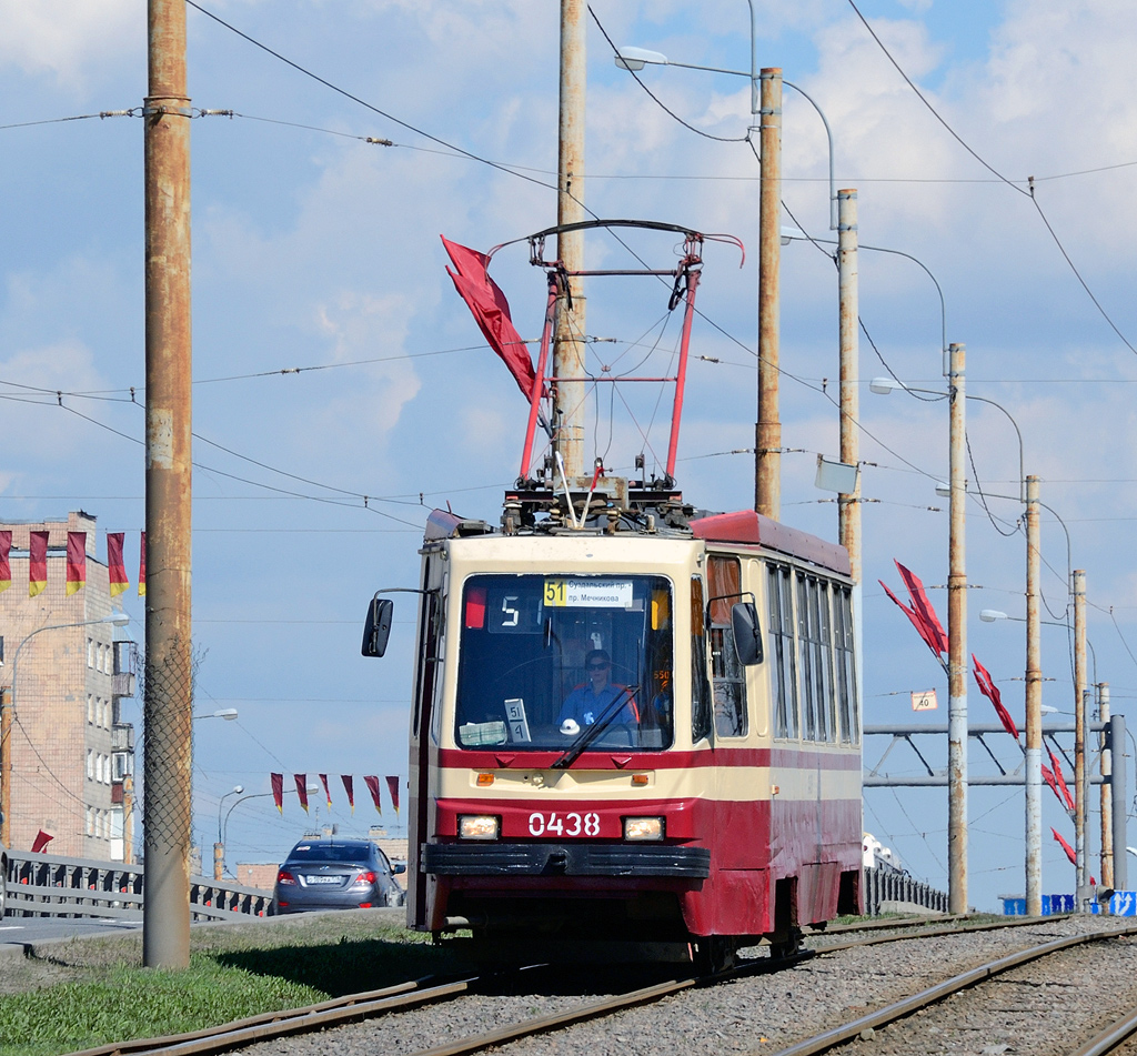 Санкт-Петербург, 71-134К (ЛМ-99К) № 0438