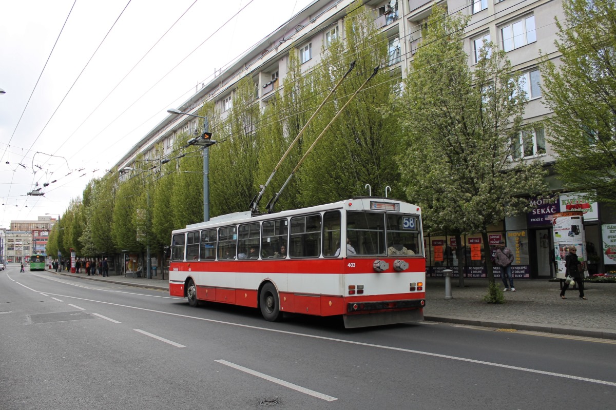 Усти-над-Лабем, Škoda 14Tr08/6 № 403