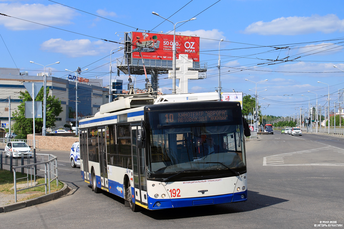 Краснодар, СВАРЗ-МАЗ-6275 № 192