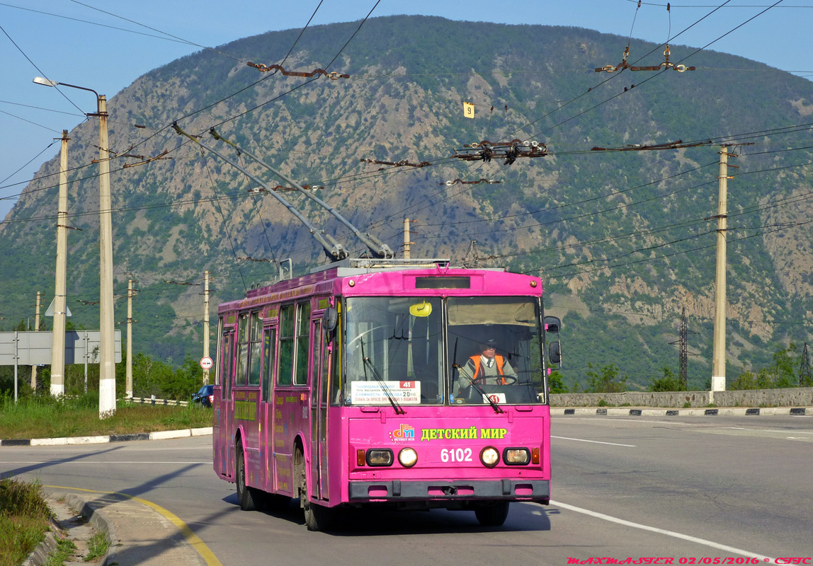 Крымский троллейбус, Škoda 14Tr89/6 № 6102