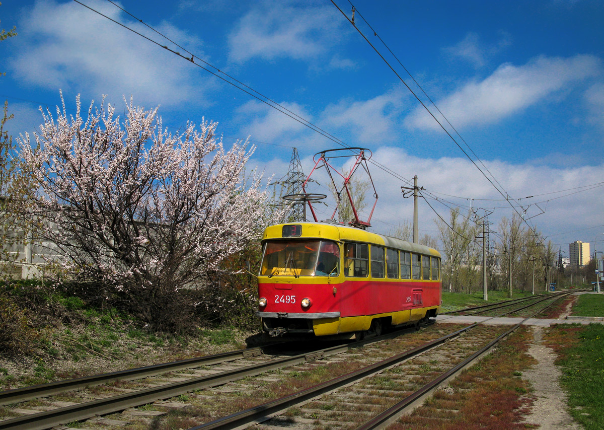 Volgográd, Tatra T3SU (2-door) — 2495