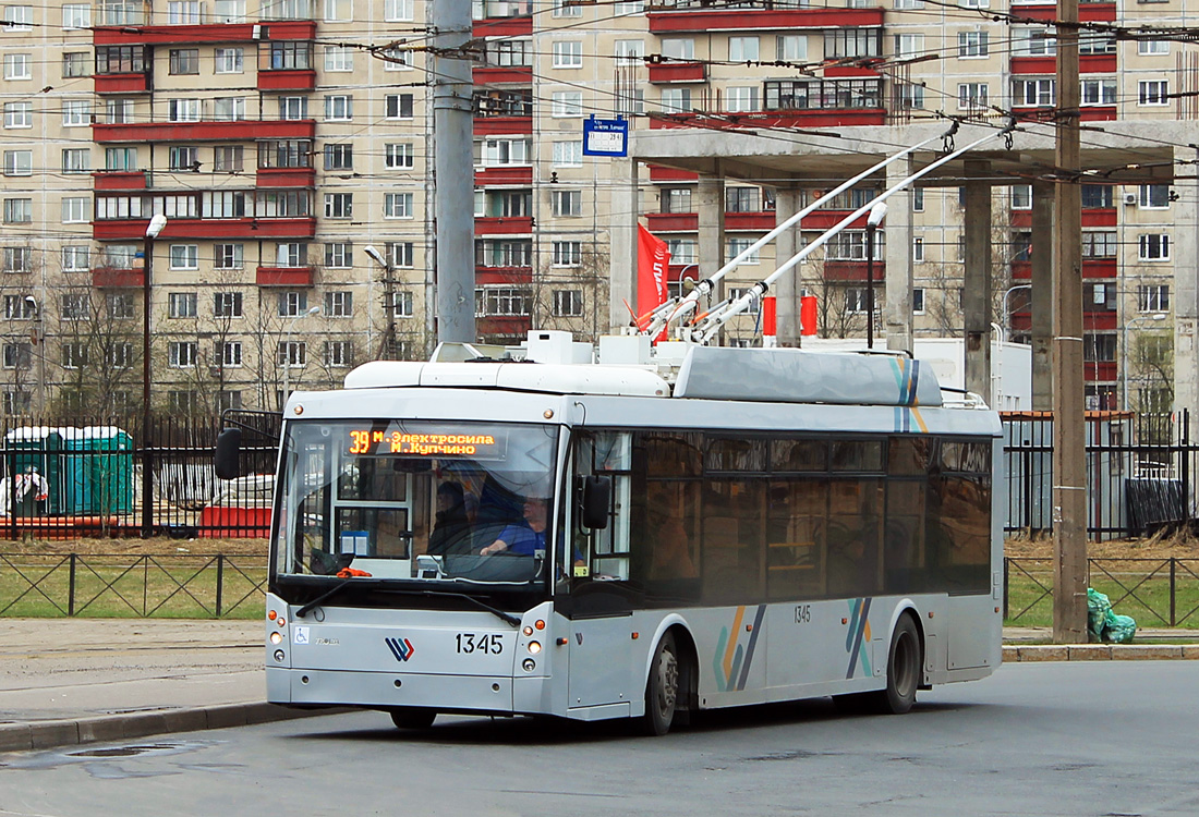 Санкт-Петербург, Тролза-5265.00 «Мегаполис» № 1345