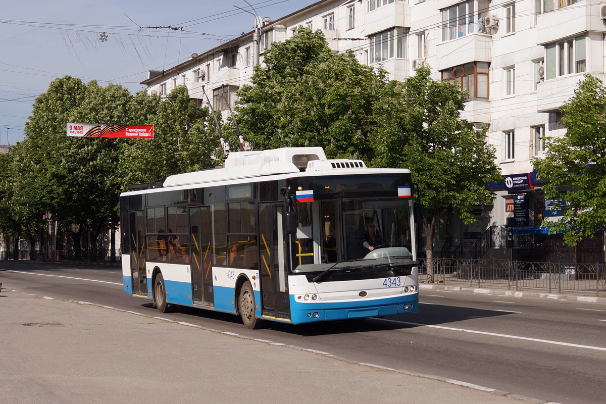 Крымский троллейбус, Богдан Т70110 № 4343