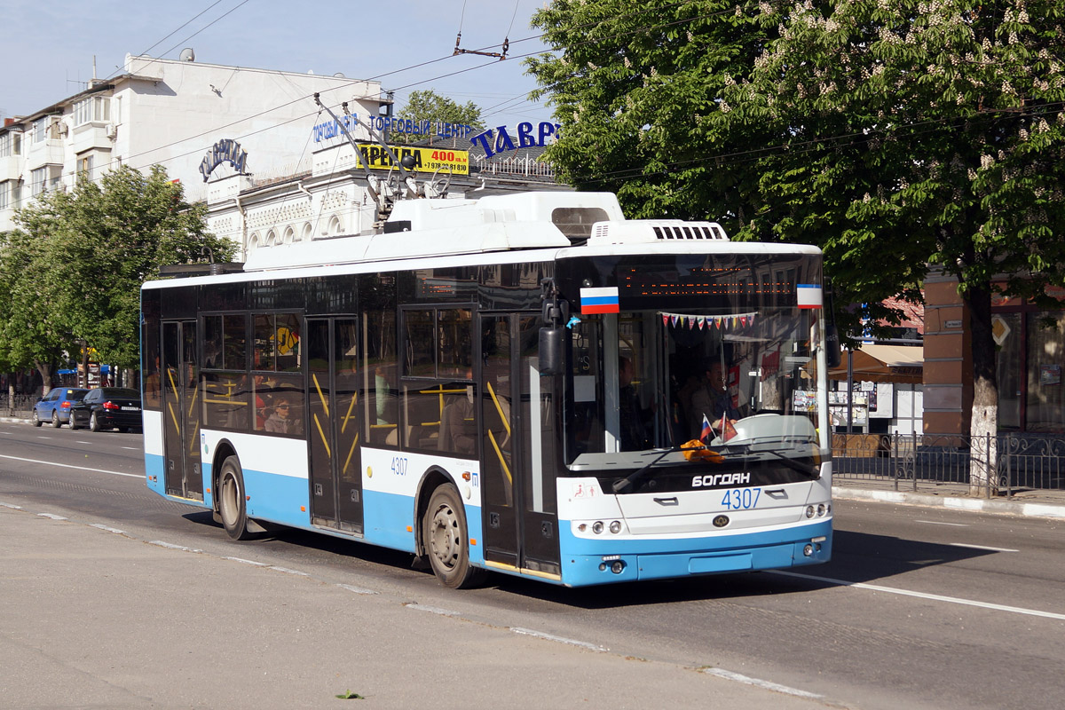 Крымский троллейбус, Богдан Т70110 № 4307