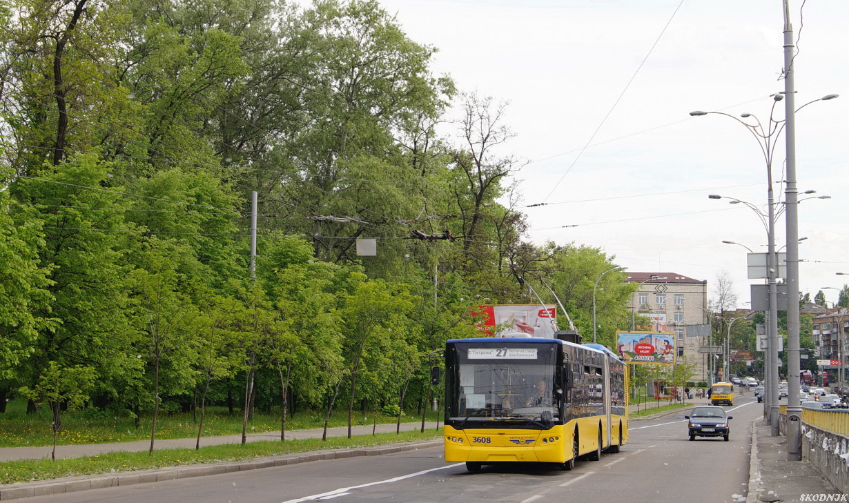 Киев, ЛАЗ E301D1 № 3608