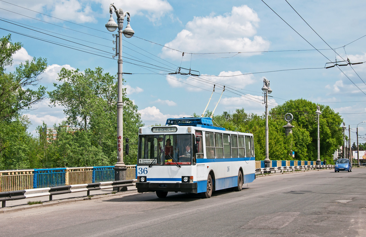 Полтава, ЮМЗ Т1Р (Т2П) № 36