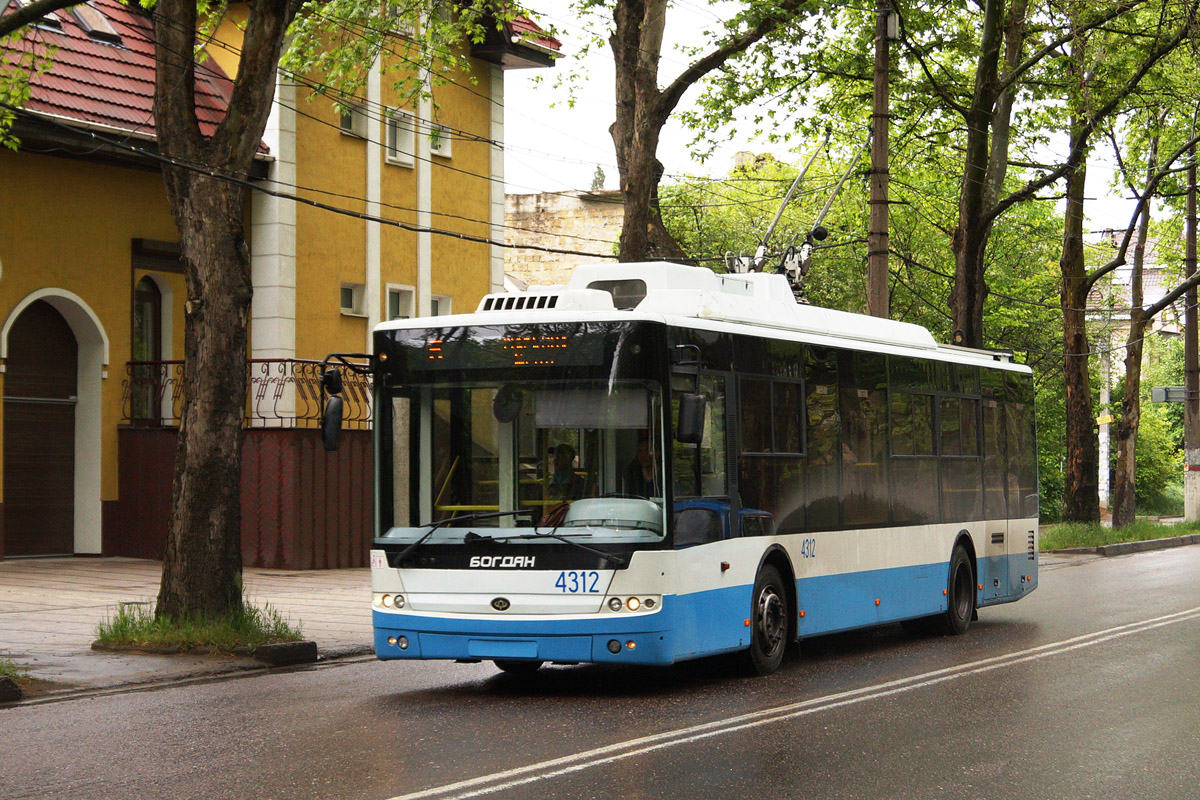 Крымский троллейбус, Богдан Т70110 № 4312