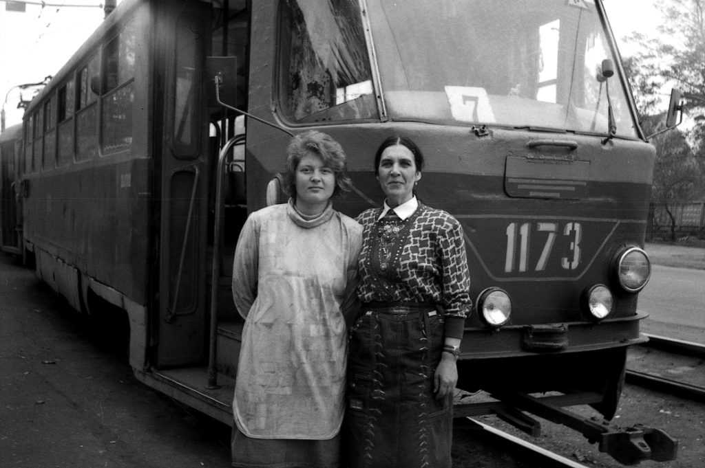 Barnaul, Tatra T3SU (2-door) č. 1173; Barnaul — personnel