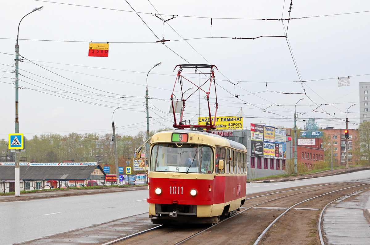 Ижевск, Tatra T3SU мод. Ижевск № 1011